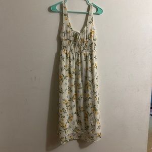 lemon maxi tank dress